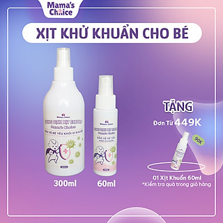 Xịt Khử Khuẩn EcoPro Mama's Choice, Xịt Khuẩn Đồ Dùng Cho Bé, Bình Sữa Núm Ti Giả, Bảo Vệ Bé Yêu An Toàn