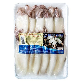 MỰC ỐNG NGUYÊN CON LÀM SẠCH 10-12CM- 500G