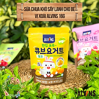 Sữa chua khô sấy lạnh cho bé vị xoài ALVINS 16gr