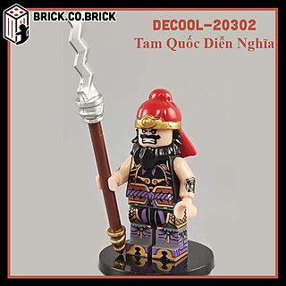 Đồ chơi Lắp ráp Tam Quốc Diễn Nghĩa Tào Tháo Gia Cát Lượng Lưu Bị Lữ Bố Triệu Vân Quang Vũ 20301-20312