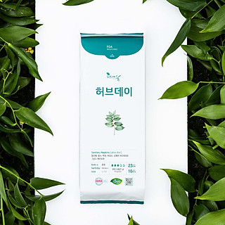 Băng vệ sinh Ban ngày Medium Size Thảo dược Herbday - 23cm (Date 2025)