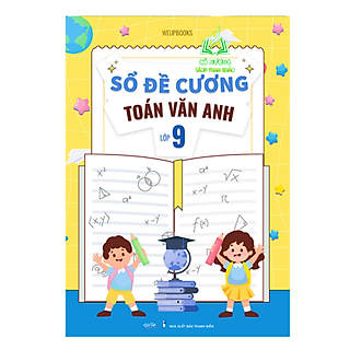 Sách - Sổ Đề Cương Toán Văn Anh 9