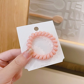 Dây cột tóc lò xo co giãn nhiều màu thời trang