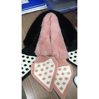 Khăn Quàng Cổ Lông Thỏ Siêu Ấm