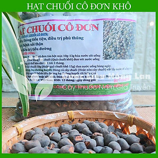 500gram Hạt chuối hột cô đơn khô sạch (hút chân không)