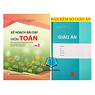 Sách - Kế hoạch bài dạy môn Toán lớp 3 (bộ Chân trời sáng tạo)