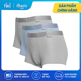 Combo 3 quần lót nam trunk bonding bamboo iBasic PANM105