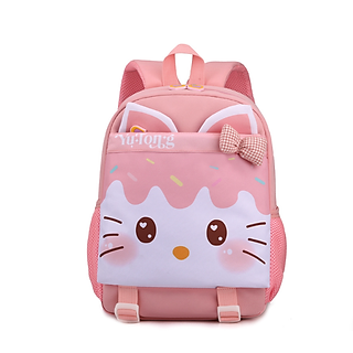 Balo học sinh mẫu giáo bé gái và bé trai siêu nhẹ chống gù chống nước cao cấp phong cách nhật bản