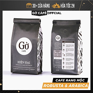 Cà phê gu HIỆN ĐẠI (đắng dịu) ROBUSTA& ARABICA rang mộc, rang xay nguyên chất Gờ cafe
