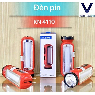 ĐÈN PIN SIÊU SÁNG 4110 - PIN SẠC FULL BOX