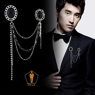 Ghim cài áo Vest Nam Nữ TRAZ thời trang nhiều mẫu lựa chọn, Phụ kiện Vest Nam