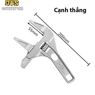 Mỏ lết vặn mở ống nước, bồn nước nhà vệ sinh, mỏ lết đa năng sửa chữa nhà tắm từ 6-68mm