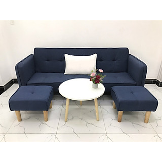 Bộ ghế sofa giường sofa bed tay vịn phòng khách sopha sivali09 salon