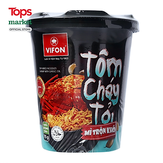 Mì Trộn Tôm Cháy Tỏi Vifon 75G
