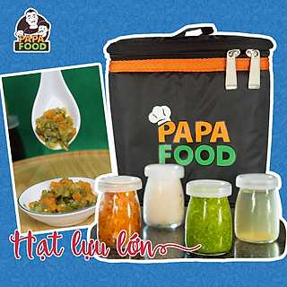 COMBO - RAU SIZE 4 - SET 4 HŨ - CHÁO DINH DƯỠNG, CHÁO ĂN DẶM, THỨC ĂN DẶM KIỂU MỸ CHO BÉ