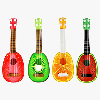 Đàn ghita hình trái cây cho bé