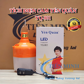 ĐÈN TÍCH ĐIỆN CAM YẾN QUÂN 50W YQ-801, 80W YQ-802, SIÊU SÁNG, THỜI GIAN SỬ DỤNG LÂU