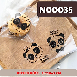 Túi Bánh Bánh Mì Sandwich Lát Cookies Quy Bánh Ngọt Trong Suốt Dán Ni Lông In Hình Họa Tiết