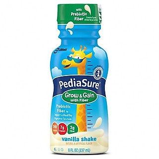 Sữa tăng cân cho bé Pediasure Grow and Gain with Fiber Mỹ - trẻ phát triển chiều cao, cân nặng, trí tuệ  và tăng sức đề kháng - QuaTangMe Extaste