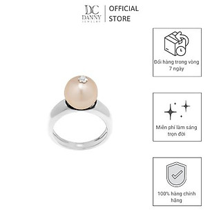 Nhẫn Nữ Danny Jewelry Bạc 925 Ngọc Ốc Xi Rhodium/xi Vàng 18k/xi Vàng hồng N0080