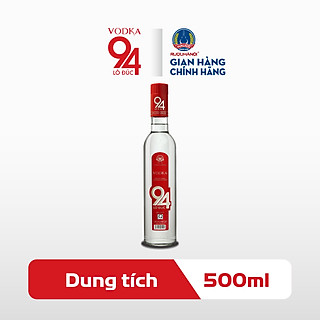 Rượu Vodka 94 Lò Đúc HALICO nồng độ 35% chai 500ml không kèm hộp