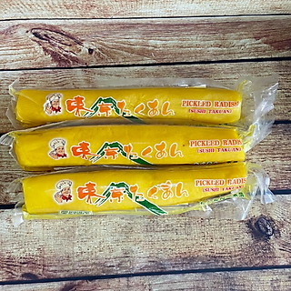 Củ Cải Vàng Muối Nguyên Cây Pickled Radish Takuwan 500G