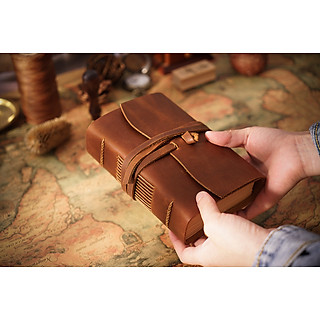 Sổ Tay Handmade Notebook Da Bò Cao Cấp
