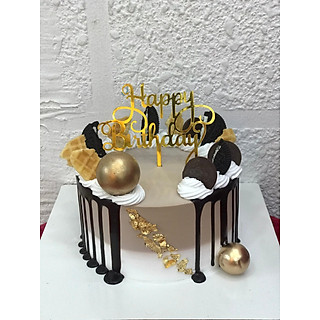 Bánh kem trang trí size 15cm - Mẫu 02