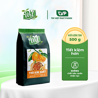 Trà kim quất Wil hòa tan trà tắc dùng trong pha chế tốt cho sức khỏe  túi 500g