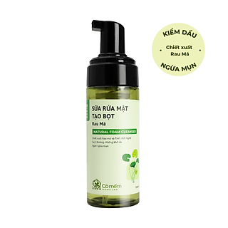 Sữa Rửa Mặt Tạo Bọt Mềm Mịn Làm Sạch Sâu Rau Má Cho Da Mụn Da Dầu Nhạy Cảm Cỏ Mềm 150ml