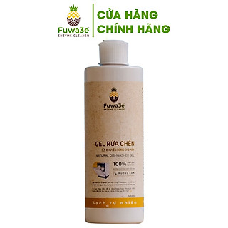 nước rửa bát cho máy rửa chén bát Fuwa3e hữu cơ sinh học dạng gel 500ml