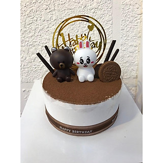 Bánh kem trang trí size 15cm - Mẫu 05