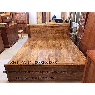 giường ngủ giát phản gỗ hương xám