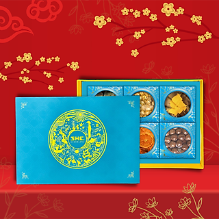 Bộ Quà Tết 2024 - Tết Việt Ngọc SHE Chocolate - Quà tặng, quà biếu Tết Sang trọng, lịch sự, đẳng cấp