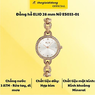 Đồng hồ ELIO 28 mm Nữ ES033-01 - Hàng Chính Hãng