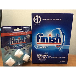 Bột Rửa Chén Bát Finish Classic Reiniger-Pulver 4,5kg – Nhập Khẩu Đức & EU
