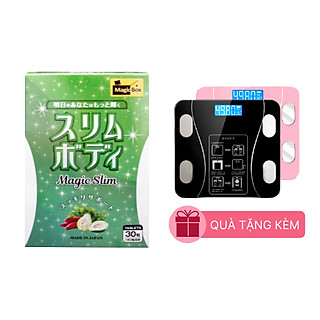 Combo 6 Hộp Viên Uống Magic Slim Nhật Bản - Hỗ trợ phân giải mỡ - Tặng cân điện tử thông minh