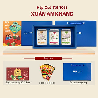 Hộp Quà Xuân An Khang (Trà Lài - Trà Sen - Trà Xanh)