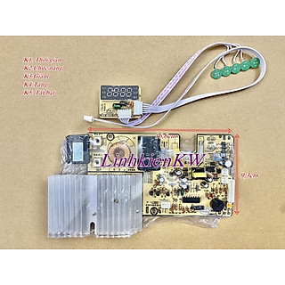 Bo Mạch Bếp Từ Đa Năng Phím Cảm Ứng 2100W Mới ( chất lượng mạch tốt)