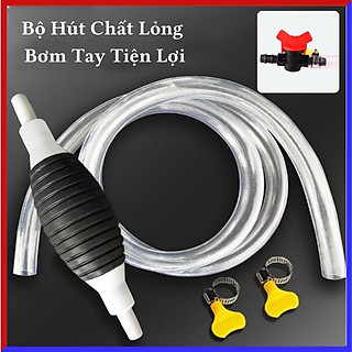 Dụng Cụ Bơm Hút Xăng Dầu,Rượu, Nước, Các Loại Chất Lỏng Đa Năng Dây Dài 1M