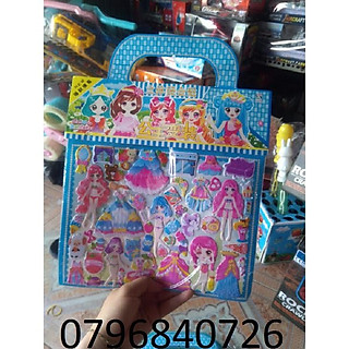 Đồ chơi hình dán công chúa