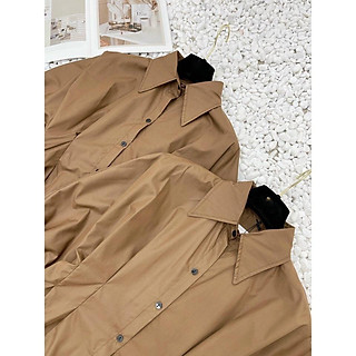 Sơ mi thôi chiết eo cao cấp