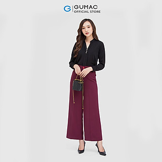 Quần tây nữ GUMAC QC06068 ống rộng