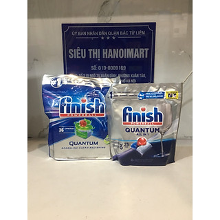 Viên rửa chén bát Finish Cao cấp Quantum Max 60 viên Finish EU