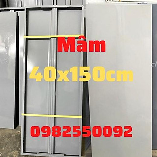 mâm V lỗ 40x150cm,mâm kệ sắt V lỗ