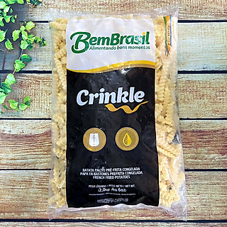 Khoai Tây Chiên Cắt Răng Cưa Brazil 2KG