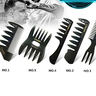 Bộ lược tạo kiểu tóc nam combo 5 lược