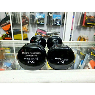 Tạ Sắt 2kg Procare, Brosman giá 1 cục tạ