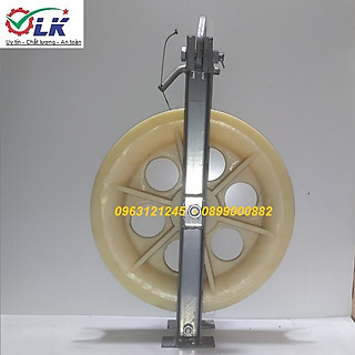 Puly kéo dây cáp điện ĐK 408x80mm