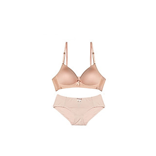Bộ Đồ Lót Cotton Không Gọng Thoải Mái Tự Tin MiLey Lingerie BRW09015_BCS0904 - 38B